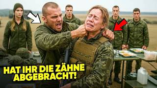 Der Kommandant schlug ihr ins Gesicht – Sekunden später begriff er, wer vor ihm stand
