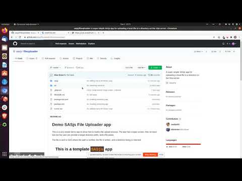 Deploying the SASjs Viya File Uploader