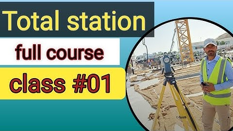 Total station full course class number#01 survey basics class #01 in Urdu/Hindi.@farooqkhanofficial