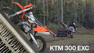 STOPPIES & REPAIR - KTM 300 EXC