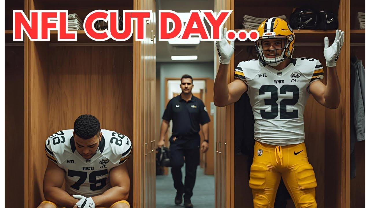 The reality of NFL CUT DAY…🤕🥳😡🤬😖 