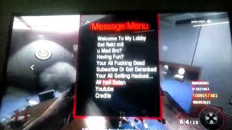 BO1 Red Devil (CEX/DEX) Mod Menu