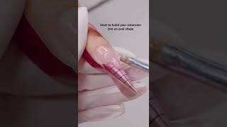 Oval Nail Extension Tutorial with Hard Gel Part 1 | HEMA Free Gel | Builder Gel Tutorial screenshot 2