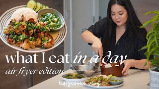 *realistic* what i eat in a day│air fryer edition (comfort foods) by TIFFYCOOKS 195,565 views 8 months ago 6 minutes, 46 seconds