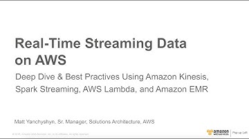 Amazon DynamoDB April 2016 Day at the NY Loft - Real-time Streaming Data on AWS