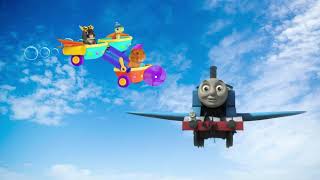 The New Wonder Pets flying with Thomas the Tank Engine