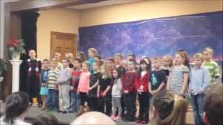 Briley, Bre and Aiden's Christmas Program 2014