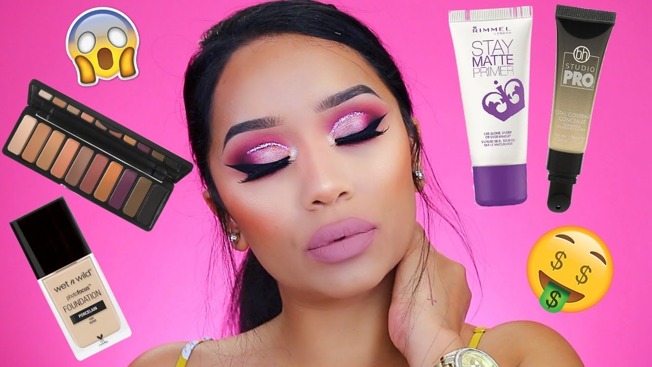 Nothing Over $10 Makeup Look | Oh!MGlashes