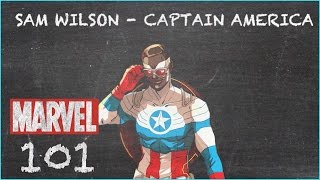 Wings and His Shield - Captain America Sam Wilson - MARVEL 101