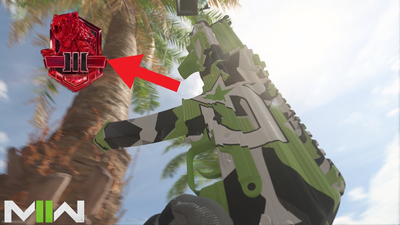 This Game put me ONE Game off CRIMSON! (CoD MW2 RANKED PLAY)