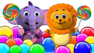 Adventurous Trip To Candy Land 🍬🍭 Fun Kids Cartoon | ABC Learning Club