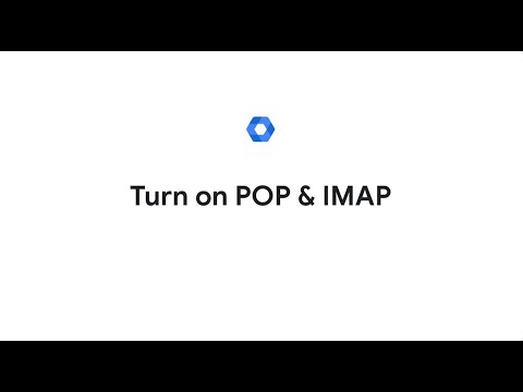 Turn on POP & IMAP