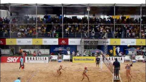 Mundial de Volei de Praia  Final Feminino BRA x EUA