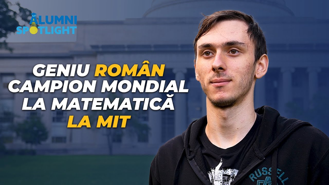 Geniu Român, Campion MONDIAL La Matematică - Acum La MIT | David Anghel Andrei
