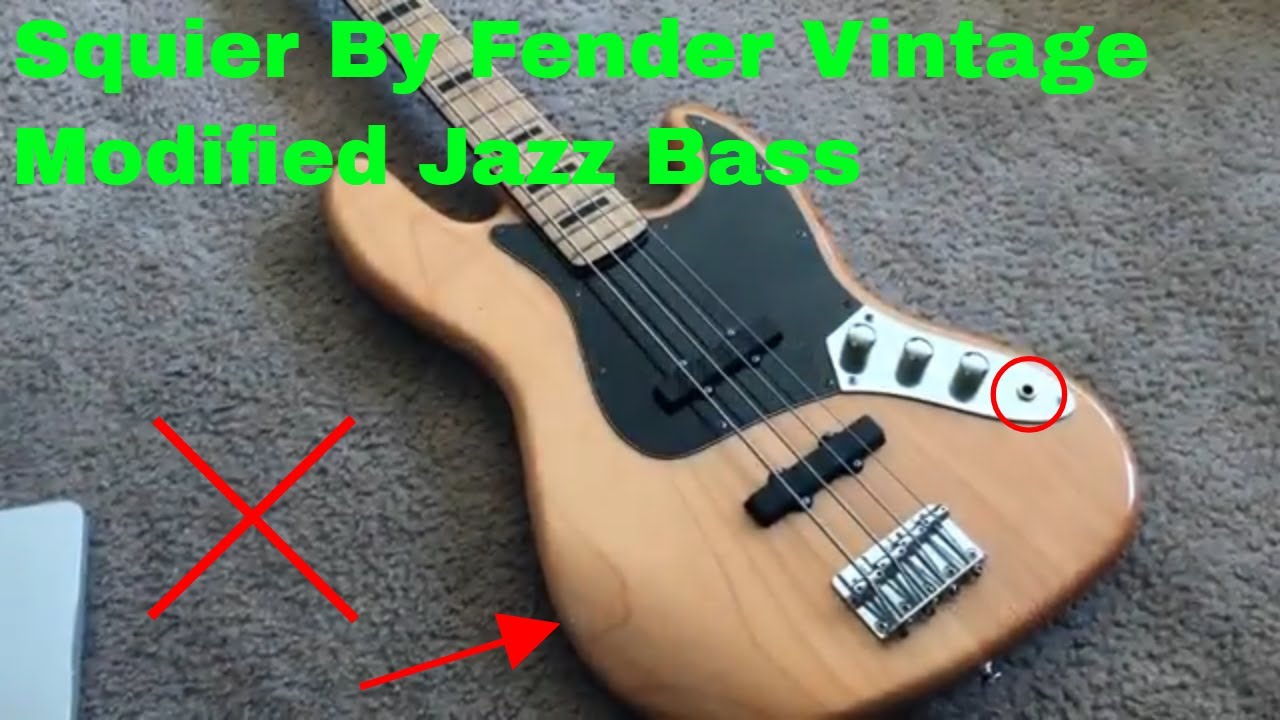 ✅  How To Use Squier By Fender Vintage Modified Jazz Bass Review
