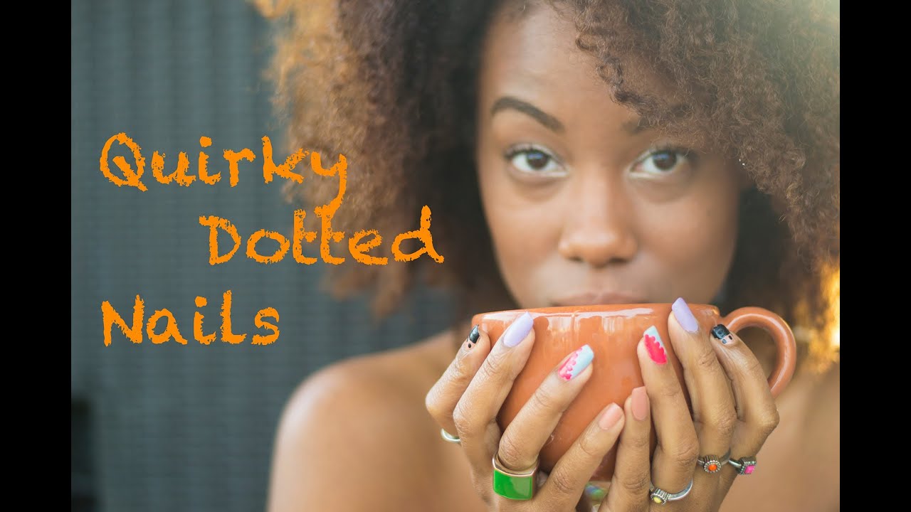 Quirky Dotted Nails