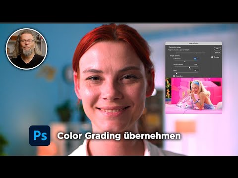Color Grading übernehmen | Match Color | Photoshop Tutorial