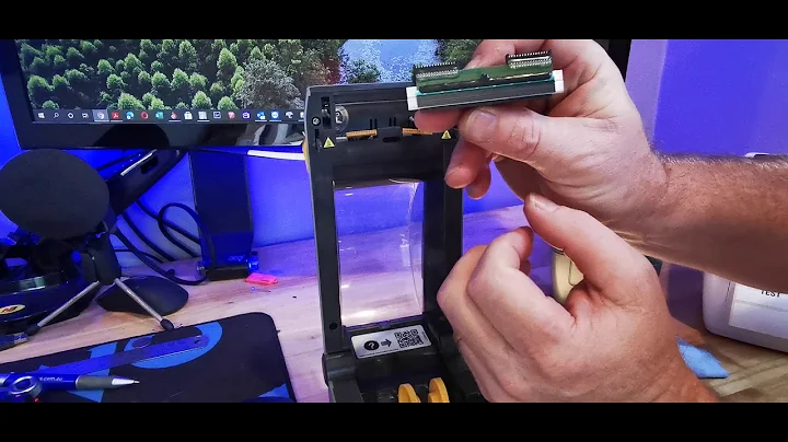 Zebra ZD410 print head replacement