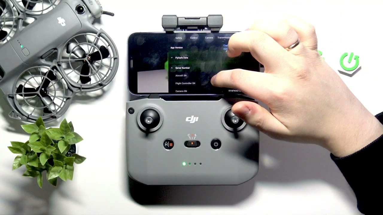 DJI Neo 2 Fly — как найти все серийные номера