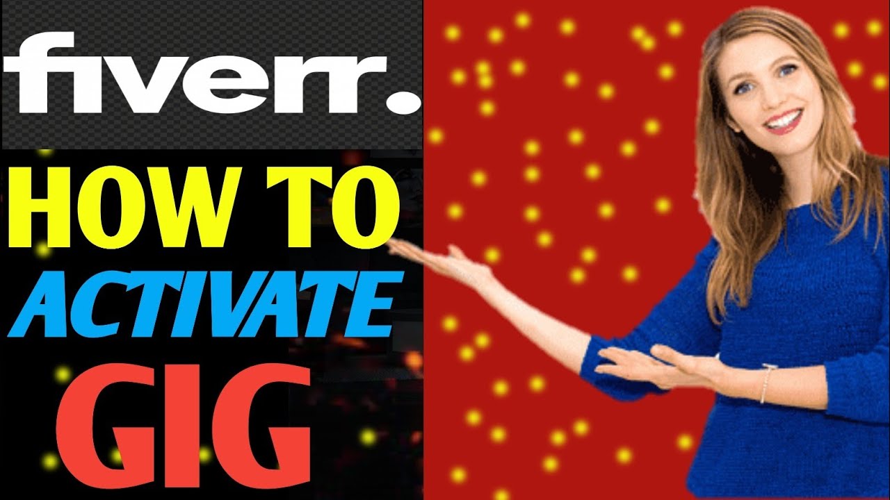 How to Active a Gig in Fiverr | Active Draft gig in just minutes
