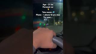 City drive at night !  Night car drive #driving #nightdrive #status #statusvideo #drivingtips