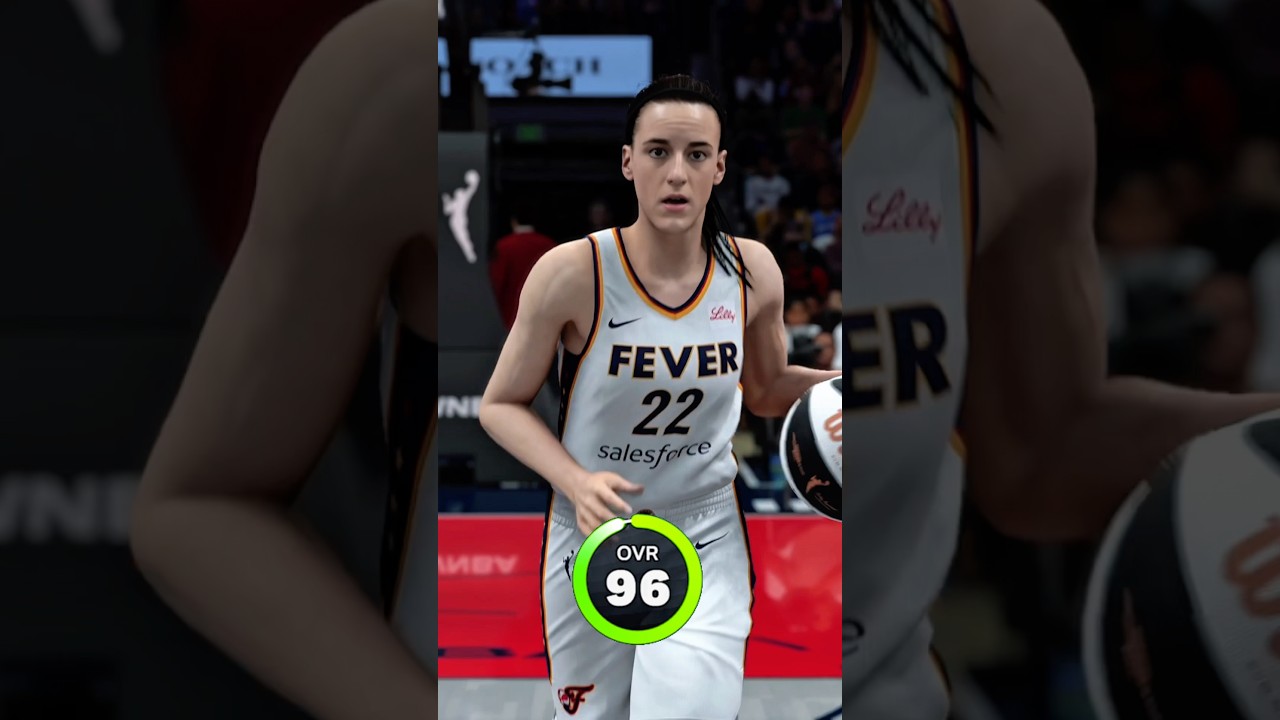Caitlin Clark vs Angel Reese in NBA2k!