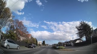 Driving Around Invercargill Near The City Centre New Zealand