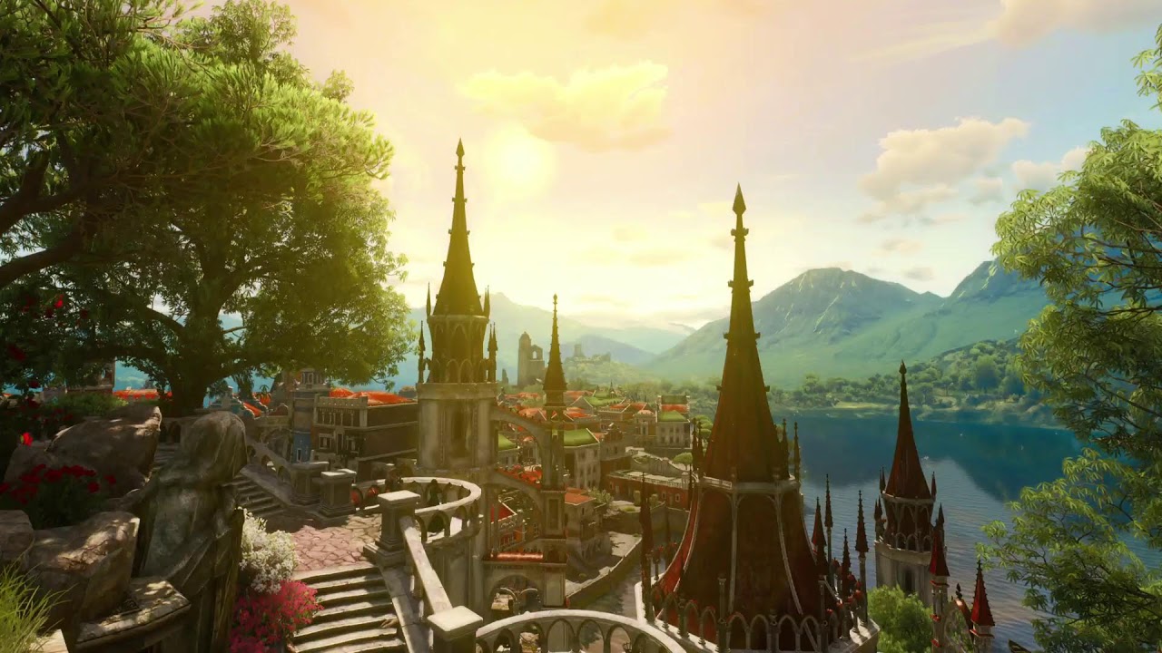 The Witcher 3 Wild Hunt: Palace Gardens ambience