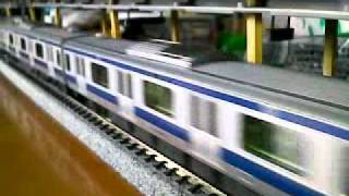 KATO E531系 常磐線 付属編成５両 通過