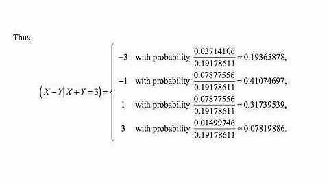 Exam P exercise for August 13, 2020