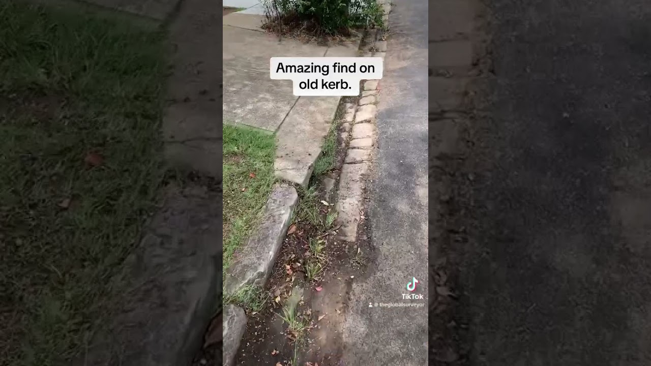 Amazing history found on old stone kerb - subscribe if you agree!
