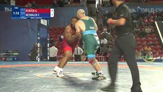 Round 2 Gr - 130 Kg G. Porter Usa V. F. Nedbalek Hun