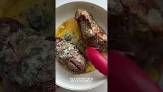 Lamb Rump Roast with Herb Butter (Recipe in description!)