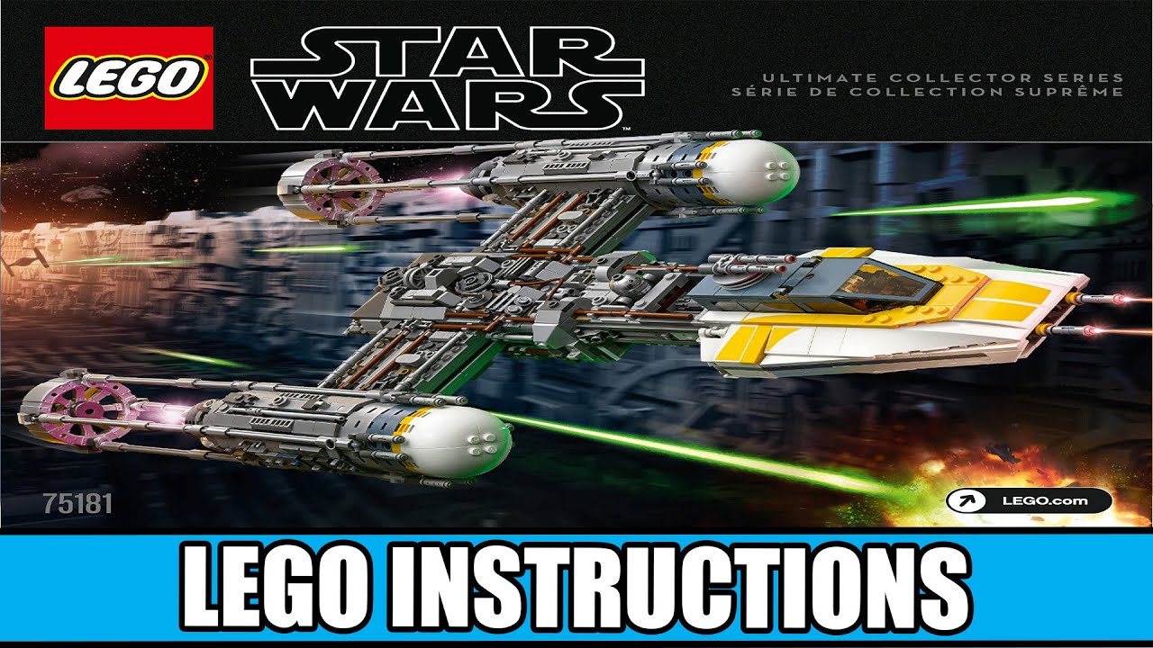 LEGO Instructions - Star Wars - 75181 - Y-wing Starfighter