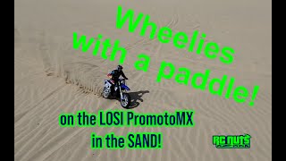 Testing an 8 paddle on the PromotoMX