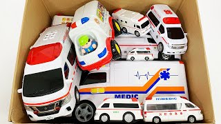 救急車のミニカー坂道走る。緊急走行テスト｜Ambulance miniature car runs urgently. Emergency driving test