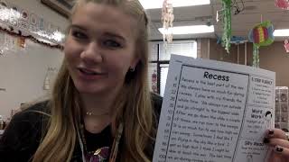 Fluency Passage Reading