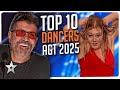 Top 10 BEST Dance Auditions From America's Got Talent 2025!