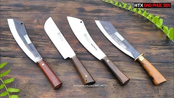 DAO PHÚC SEN, CÁC MẪU DAO ĐI RỪNG GIÁ TỐT TẠI CLIP NÀY _ HÀNG CHUẨN CỦA HTX DAO PHÚC SEN