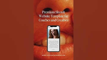 Premium Website Templates for Founders with Vision #Showit #LuxuryDesign #websitetemplates
