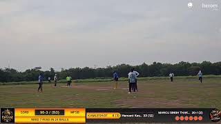 MODI FIRE STRIKERS BPL-1 vs SHREE SHYAM ROYALS BPL-1 live cricket match | CHAMPIONS CUP BHATAPARA PR screenshot 4