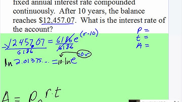 Compounding Continuously - Investments
