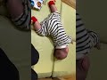 寝返りしたいけどあと少しがまだできない😂 I can turn over in a little while😭❤️#shorts #baby #赤ちゃん #生後3ヶ月