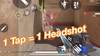 1 Tap = 1 Headshot  | Hyper front (Valorant Mobile)