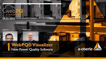 WebPQ® Visualizer | New Power Quality Software | A. Eberle
