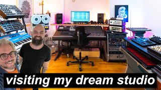 STUDIO TOUR of an AMAZING synth studio // Summer of Synths