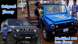 India's Best modified 800 | Modified maruti 800 to jimmy look | Amazon toy car | MAGNETO11