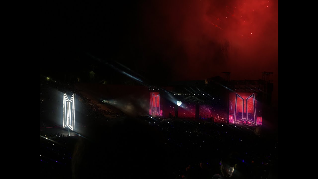 love yourself speak yourself world tour | bts | la day 2 | rose bowl