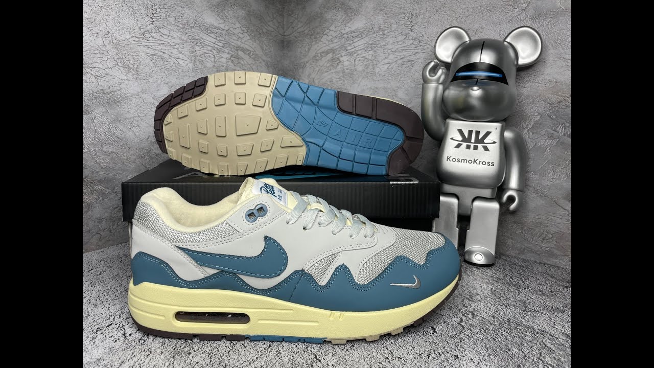 Patta x Nike Air Max 1 - Noise Aqua (DH1348 004)