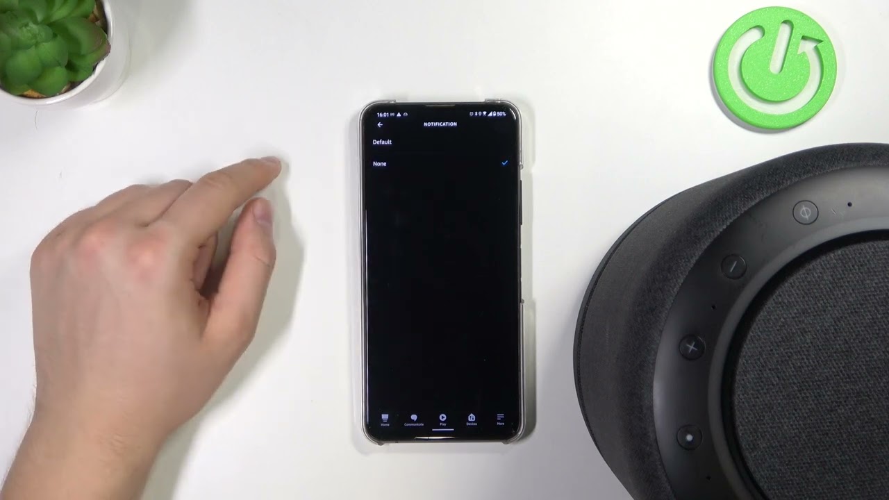 Как отключить звук уведомлений в Amazon Echo Studio?